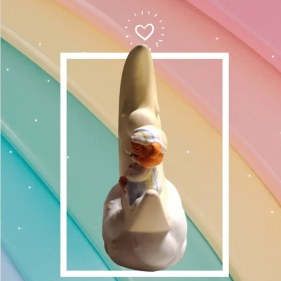 Enesco Musical Brahms Lullaby Moon With Teddy Bear - Picture 3 of 7